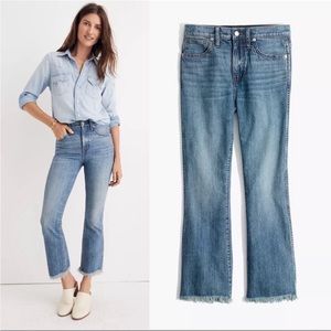 Madewell Cali Demi Boot Jeans J8758 Size 27